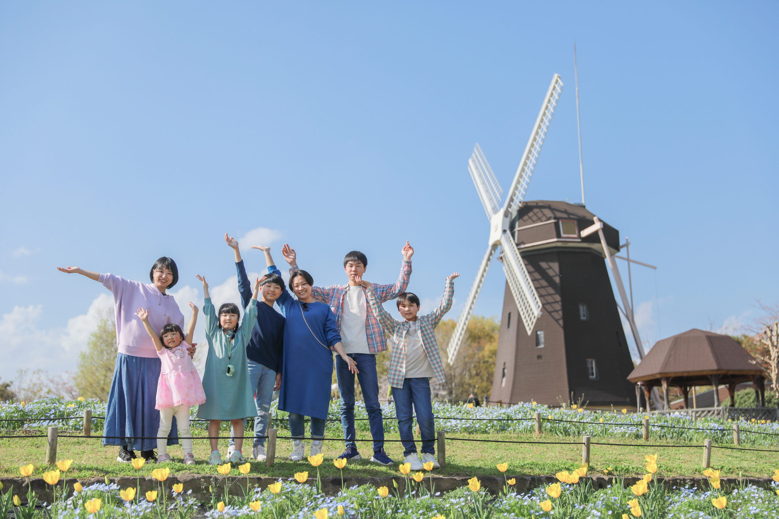 Reico photolife 伊丹市　出張撮影カメラマン　ロケーション撮影　ファミリーフォト　入学撮影　レイコフォトライフ　家族写真　桜撮影　ランドセル